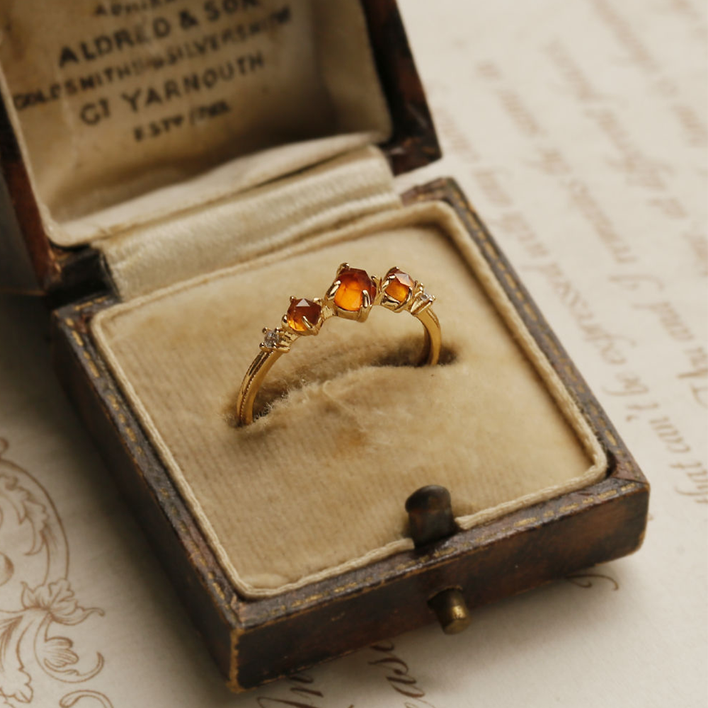 Vintage Garnet Gemstone Ring