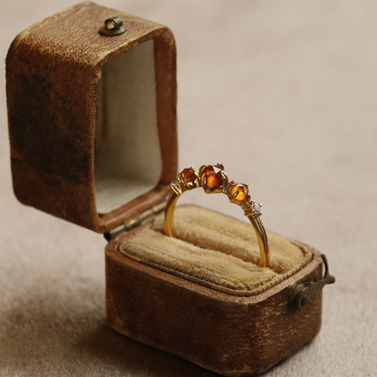 Vintage Garnet Gemstone Ring